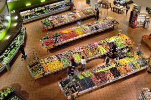 <img src="fruits.jpg" alt="fruits and vegetables for sale in market">