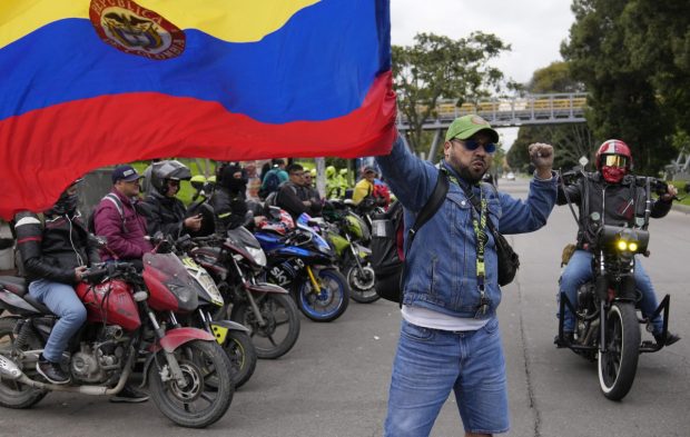 kolumbija protest